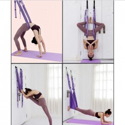 sangle de yoga noir