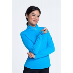 Pull patinage turquoise IM 6563