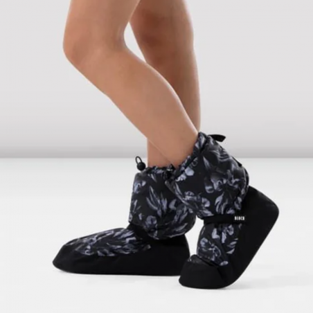 Ballett Boots Black Floral